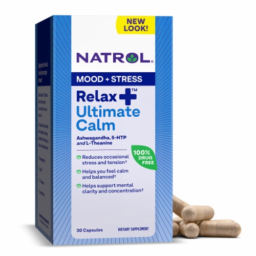 Natrol® Relax+™ Ultimate Calm Capsules Perspective: front