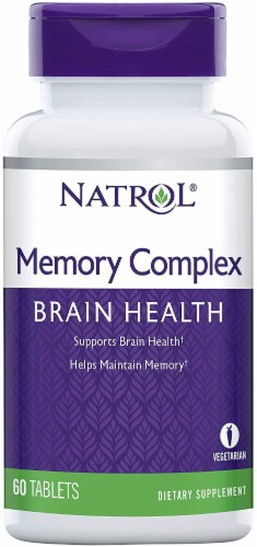 Natrol® Memory Complex Brain Health Tablets Perspective: front