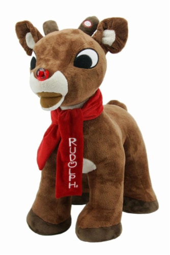 Rudolph the Red Nosed Reindeer Light Up Plush Greeter 24 Inch 24 Inch Kroger
