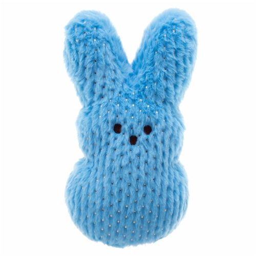 Peeps Blue Bunny Plush Perspective: front