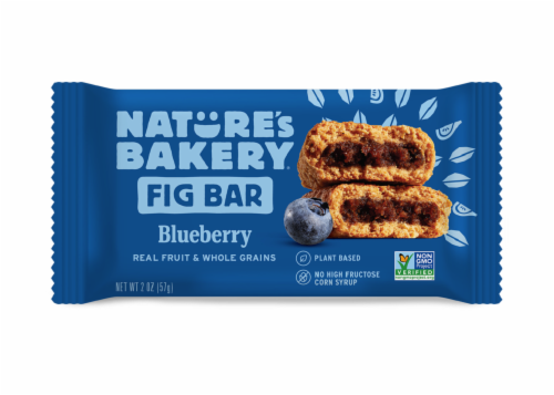 Nature's Bakery® Whole Wheat Blueberry Fig Bar Perspective: front