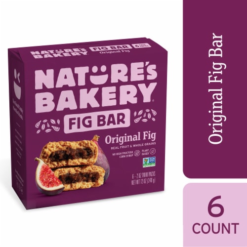 Nature's Bakery Whole Wheat Original Fig Bars Perspective: front