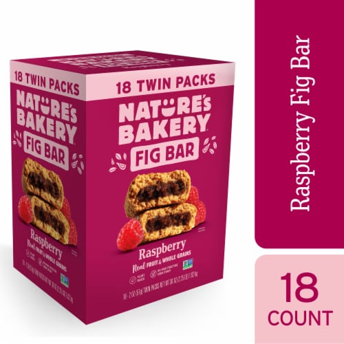 Nature's Bakery Raspberry Fig Bars Perspective: front