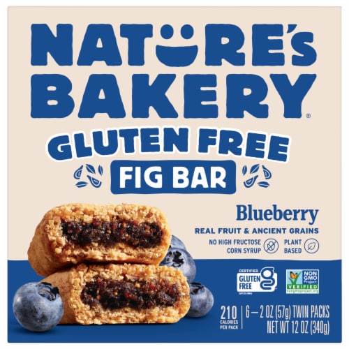 Nature's Bakery® Gluten Free Blueberry Fig Bars Perspective: front