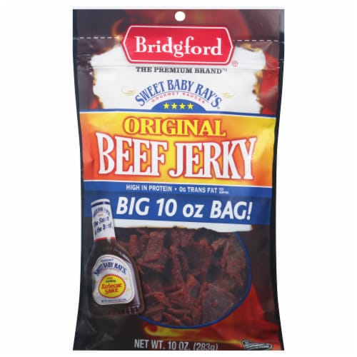 Bridgford® Sweet Baby Ray's Original Beef Jerky Perspective: front