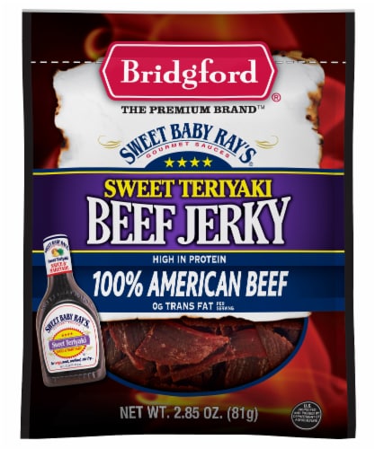 Bridgford® Sweet Baby Ray’s® Sweet Teriyaki Beef Jerky