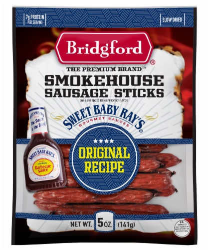Bridgford® Sweet Baby Ray's® Smokehouse Sausage Sticks Perspective: front