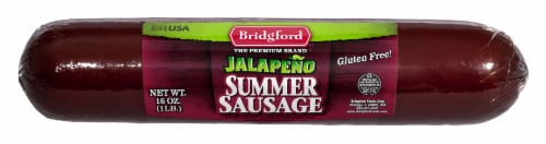 Bridgford® Jalapeno Summer Sausage Case Perspective: front