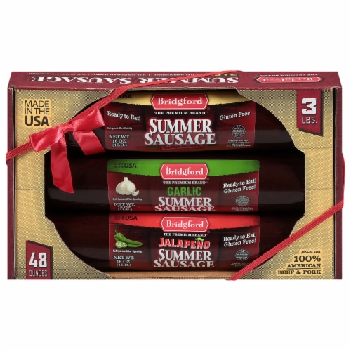Bridgford® Summer Sausage Pack Perspective: front