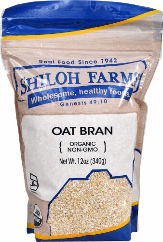 Shiloh Organic Oat Bran Perspective: front