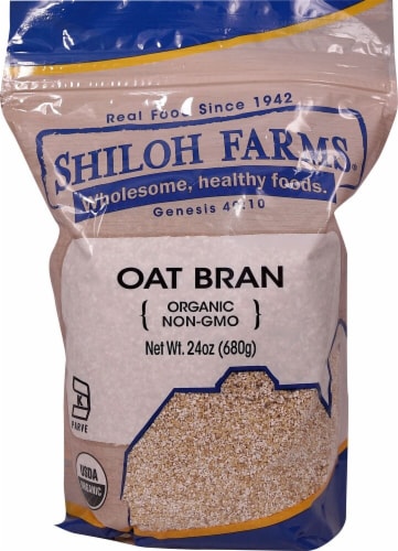 Shiloh Farms Organic Oat Bran Perspective: front