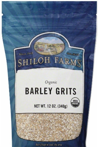 Shiloh Farms Organic Barley Grits Perspective: front