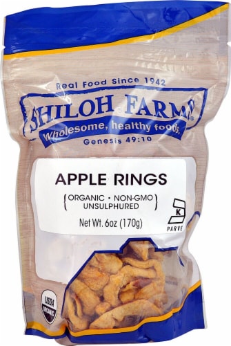 Shiloh Farms Organic Apple Rings Perspective: front