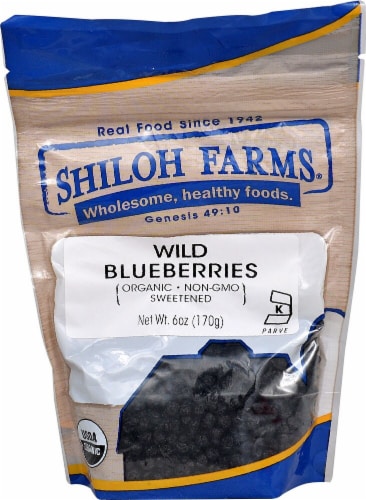 Shiloh Farms Organic Wild Blueberry Perspective: front