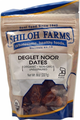 Shiloh Farms Organic Deglet Noor Dates Perspective: front