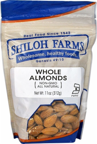 Shiloh Farms Whole Almonds Perspective: front