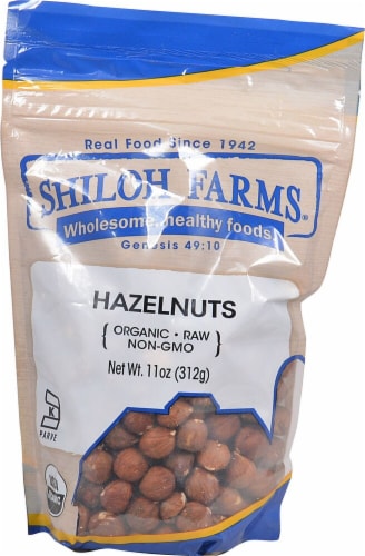 Shiloh Farms Organic Hazelnuts Perspective: front