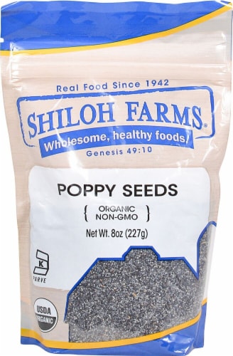 Shiloh Farms Organic Poppy Seeds Perspective: front