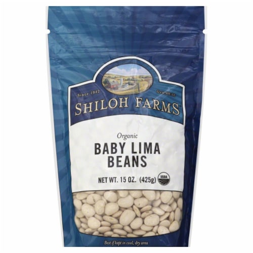 Shiloh Farms Organic Baby Lima Beans Perspective: front