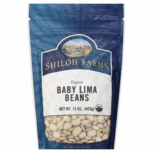 Shiloh Farms Organic Baby Lima Beans Perspective: front