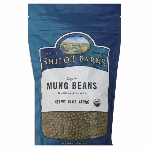 Shiloh Farms Organic Mung Beans Perspective: front