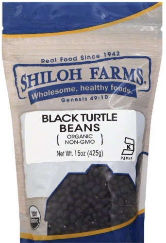 Shiloh Farms Organic Black Turtle Beans Perspective: front