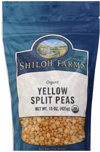Shiloh Farms Yellow Split Peas Perspective: front