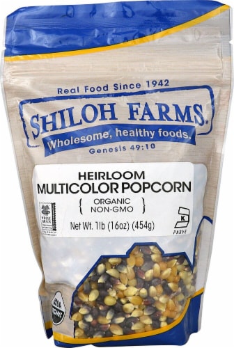 Shiloh Farms  Organic Heirloom Multicolor Popcorn Perspective: front