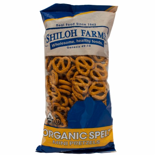 Shiloh Farms® Organic Spelt Mini Pretzels Perspective: front
