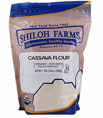 Shiloh Farms Organic Cassava Flour Perspective: front