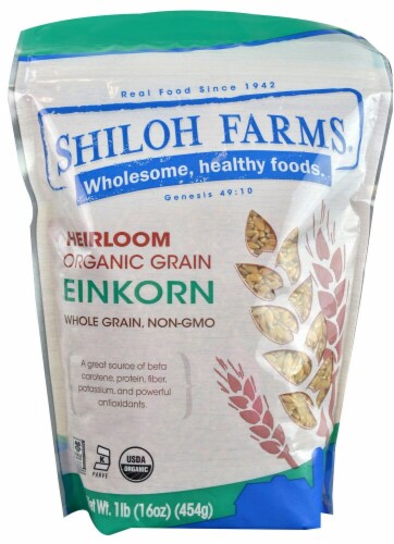 Shiloh Farms Organic Heirloom Einkorn Wheat Perspective: front