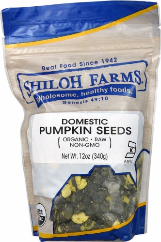 Shiloh Farms Organic Pumpkin Seeds Perspective: front