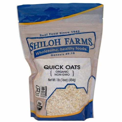Shiloh Farms Organic Quick Oats Perspective: front