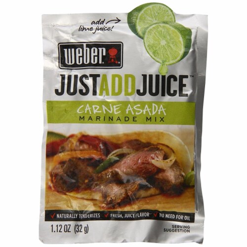 Weber 100140 1.12 oz Carne Asada Just Add Seasoning, Pack of 12 Perspective: front