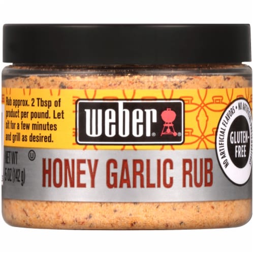 Weber Honey Garlic Rub Perspective: front