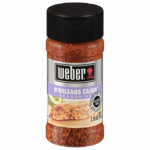 Weber N'Orleans Cajun Seasoning, Gluten-Free Perspective: front
