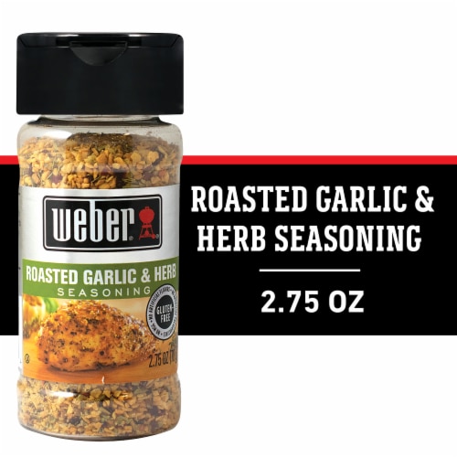 Weber Roasted Garlic & Herb Seasoning, 2.75 oz - Gerbes Super Markets