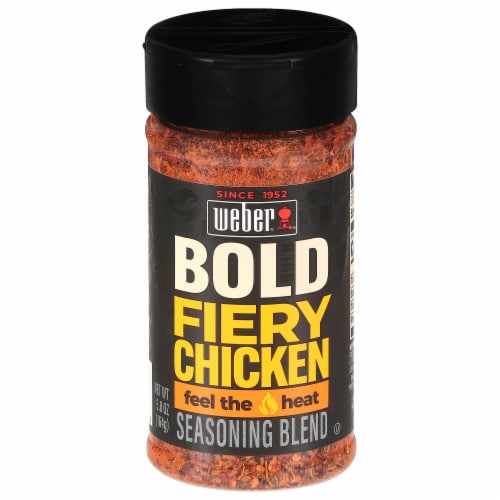 Weber BOLD Fiery Chicken Seasoning, Chicken Seasoning Blend Perspective: front