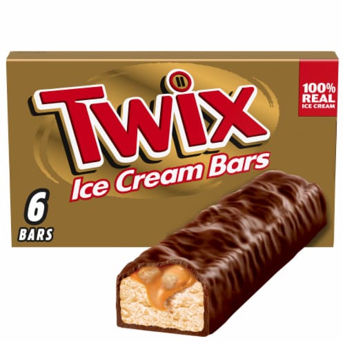 TWIX Vanilla Ice Cream Bars, 6 ct - Fred Meyer