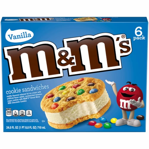 M&m's cookie sandwiches ice cream hotsell