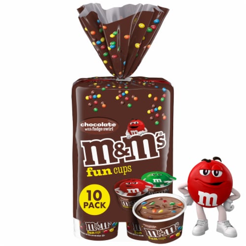 M&M's Chocolate Reduced Fat Ice Cream with Mini M&M's Cup 6oz : Ice Cream  fast delivery by App or Online