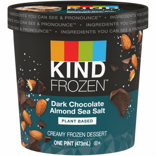 Kind Frozen, Dark Chocolate Almond Sea Salt Bar, 1.60 oz (24 count) –  icecreamsource