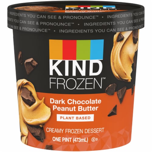 KIND Dark Chocolate Peanut Butter Plant-Based Frozen Dessert, 1