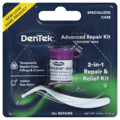 DenTek Temparin Max Caps & Fillings Repair Kit, 2.64 g - Kroger