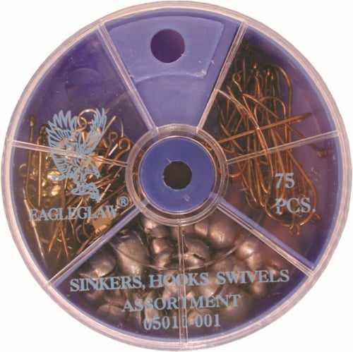 Eagle Claw L&S Swivel/Sinker/Hook - Assorted Perspective: front
