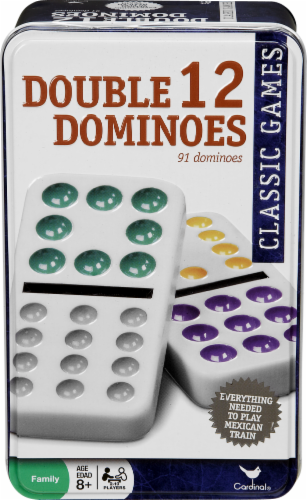 Frank zwaan geweten Cardinal Games Double 12 Dominoes, 1 ct - Dillons Food Stores