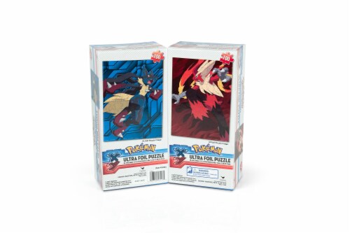 Pokemon Xy Vs Series Ultra Foil 100 Piece Jigsaw Puzzle Set Includes 2 Puzzles 1 Foods Co