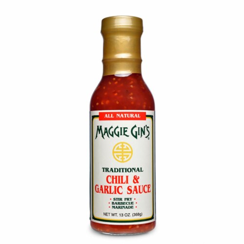 Maggie Gin's Chili & Garlic Sauce Perspective: front