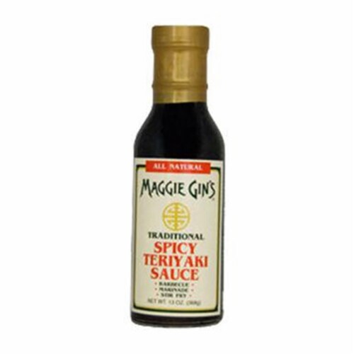 Maggie Gin 35310 Spicy Teriyaki Sauce - Pack of 6 Perspective: front