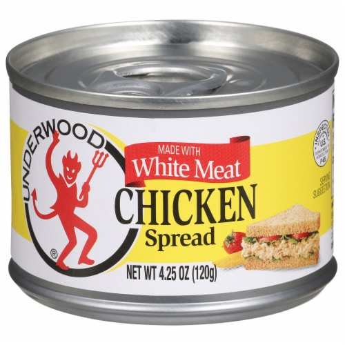 Underwood White Meat Chicken Spread Perspective: front